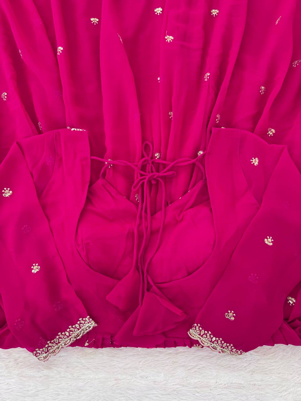 Classic Pink anarkali Suit set