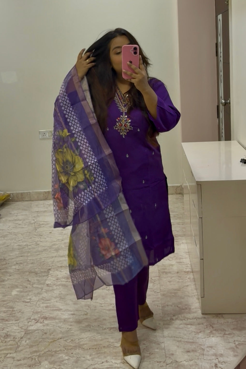 Jamuni Phooldaani Suit Set
