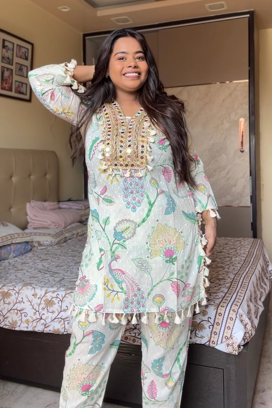 Gulbahar cotton Co ord set