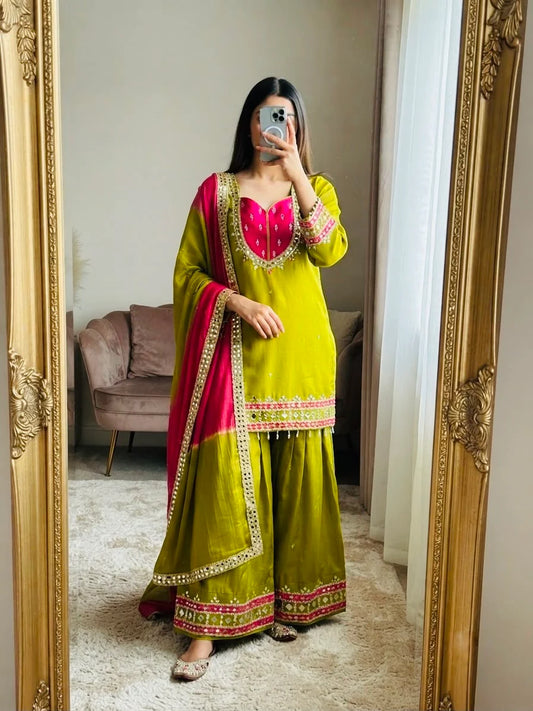 Royal Mirror Palazzo Set