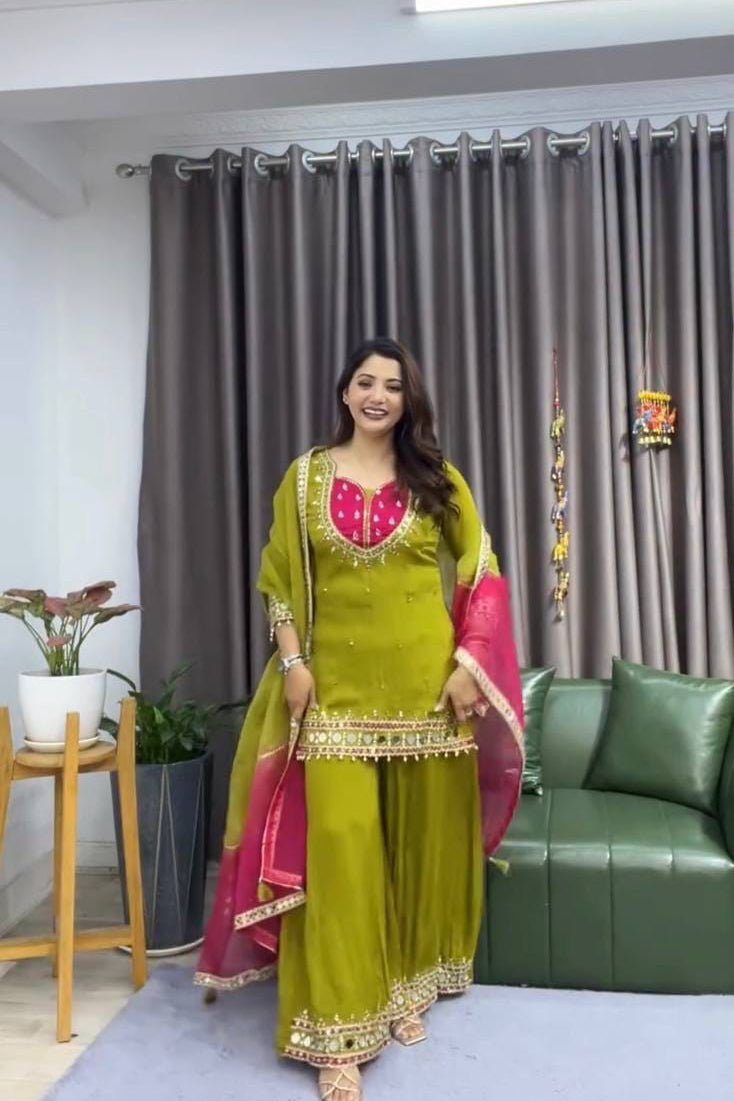Royal Mirror Palazzo Set