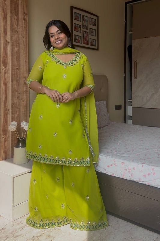 Kaira Sharara  Suit Set