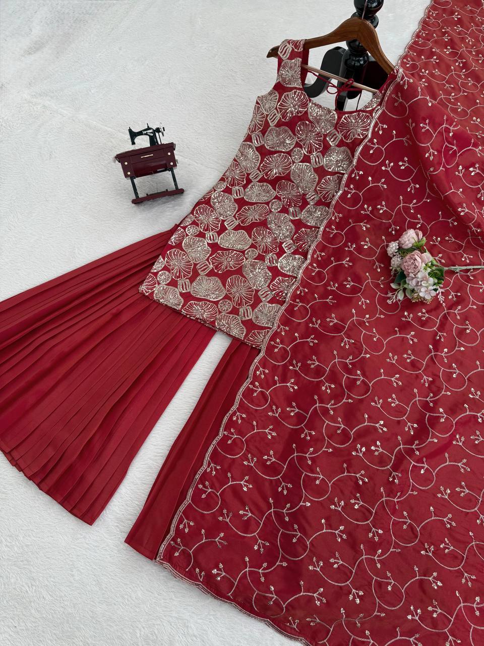 Mehvish Kurta Plazo Suit Set