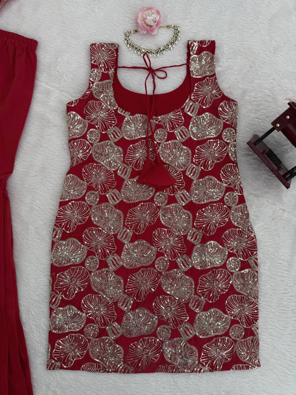 Mehvish Kurta Plazo Suit Set