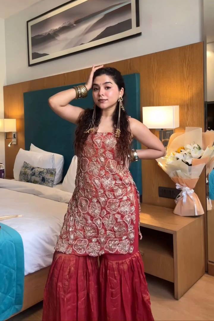 Mehvish Kurta Plazo Suit Set