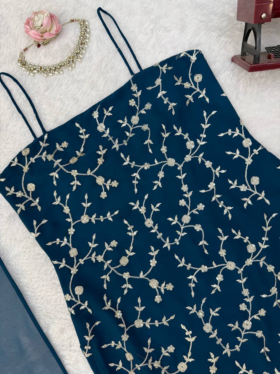Sitara Teal Suit set